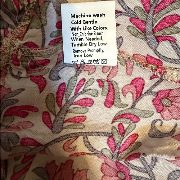 NWT BTFBM Floral High-Low Skirt with Ruffled hem Sz XL - Picture 9 of 11